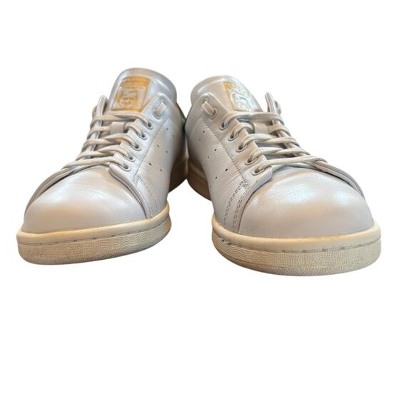 Adidas Stan Smith Other - Adidas Stan Smith Classic White Green Leather Sneakers Mens 7.5 HP2201 Lux